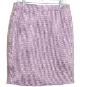 Size 10 Ann Taylor Factory Tweed Skirt Lined Career